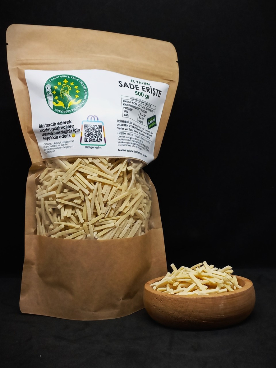 Hitit Güneşi Sade Erişte 500 gr